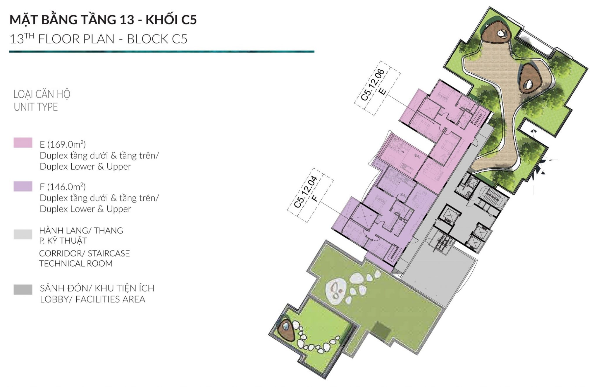 Diamond Centery - Tháp C5 - Tầng 13