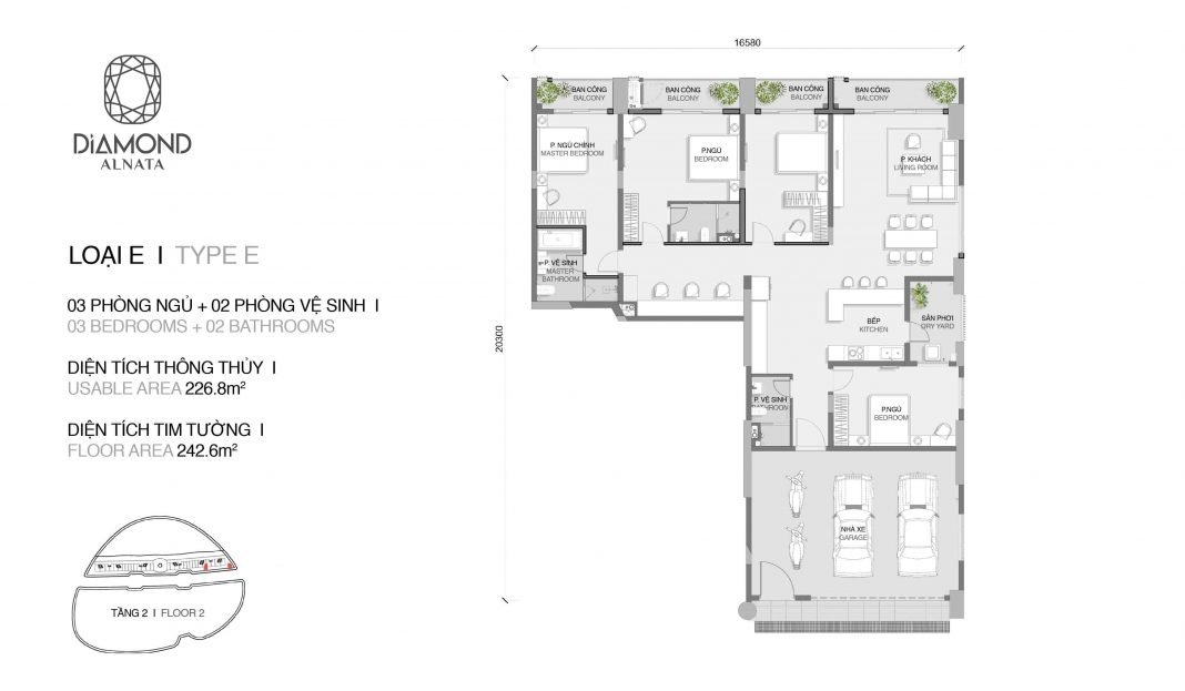 Skylinked Villa Vị Trí